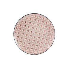 Тарелка мелкая INTEROS Вуаль red №8 d-200 мм 6 шт Тарелка мелкая INTEROS Вуаль red №8 d-200 мм 6 шт