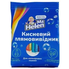 Кисневий плямоочисник Ms Helen Для кольорових тканин 900 г Кисневий плямоочисник Ms Helen Для кольорових тканин 900 г