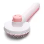 Гребінець для вовни тварин Taotaopets 091118 Pink для котів та собак