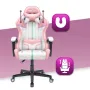 Комп'ютерне крісло Hell's Chair HC-1004 Rainbow PINK