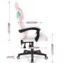 Комп'ютерне крісло Hell's Chair HC-1004 Rainbow PINK