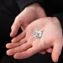 Серебряный кулон Український козак. Молитва до Пресвятої Богородиці 133207 Оникс