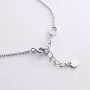 Серебряный браслет Монетки 905-01118 Оникс 17