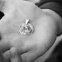 Серебряный кулон Знак зодиака Дева 133221діва Оникс