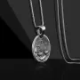 Серебряный кулон Знак зодиака Весы 133221терези Оникс