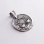 Серебряный кулон Знак зодиака Весы 133221терези Оникс