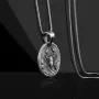 Серебряный кулон Знак зодиака Скорпион 133221скорпіон Оникс