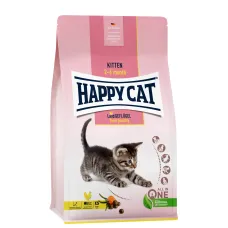 Сухой корм для котят c 2 до 6 месяцев с чувствительным пищеварением Happy Cat Kitten Geflugel с птицей 4 кг (70536) Сухой корм для котят c 2 до 6 месяцев с чувствительным пищеварением Happy Cat Kitten Geflugel с птицей 4 кг (70536)