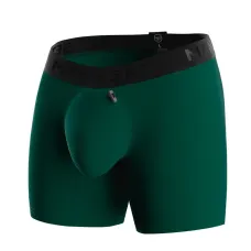 Мужские анатомические боксеры Intimate PRO Black Series тёмно-зелёный MAN's SET M