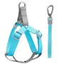 Шлея для собак и кошек с поводком Taotaopets 171120 L 1120 мм Голубой (10460-55542)