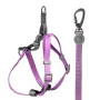 Шлея для собак или кошек с поводком Taotaopets 171120 M 1.5 cm 1150 мм Фиолетовый (10460-55533)