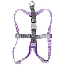 Шлея для собак или кошек с поводком Taotaopets 171120 M 1.5 cm 1150 мм Фиолетовый (10460-55533)