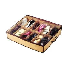 Органайзер для зберігання взуття As Seen on TV Shoes Under 67x57x12 см Brown (3_01294)