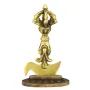 Картіка (тиб. Дрігуг) HandiCraft Бронза 13.8 см ПІдставка - дуб (26681)