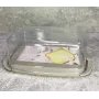 Масленка пластиковая Алеана 17,1*9*6,6 см прозрачный/какао 167009