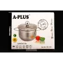 Кастрюля со стеклянной крышкой A-Plus 12 см 0,79л WK-2180