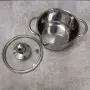 Кастрюля со стеклянной крышкой A-Plus 12 см 0,79л WK-2180