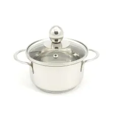 Каструля зі скляною кришкою A-Plus 12 см 0,79л WK-2180