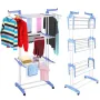 Сушарка органайзер для речей Spray Painting Clothes Hanger до 40 кг 364 CR