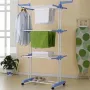 Сушарка органайзер для речей Spray Painting Clothes Hanger до 40 кг 364 CR