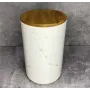 Банка керамічна Limited Edition Marble 900 мл біла 202С-007-А2