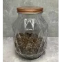 Банка для сыпучих с металлической крышкой 