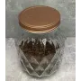 Банка для сыпучих с металлической крышкой 