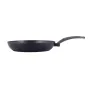 Сковорода алюмінієва із антипригарним покриттям 30 см Kamille black marble KM-4133