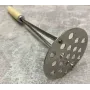 Картофелемялка круглая с деревянной ручкой Украина ТД