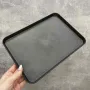Піднос для кави 30*21*2 см Алеана 169098 сірий камінь