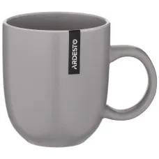 Чашка керамічна 390 мл ardesto Cremona Dusty grey AR2939GRC Чашка керамічна 390 мл ardesto Cremona Dusty grey AR2939GRC