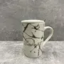 Чашка с крышкой керамическая с ложкой 