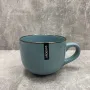 Чашка керамічна 480 мл Ardesto Bagheria Misty Blue AR2948BGC