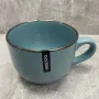 Чашка керамічна 480 мл Ardesto Bagheria Misty Blue AR2948BGC