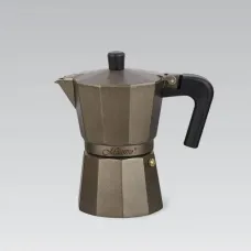 Гейзерна кавоварка алюмінієва 300 мл Maestro MR-1666-6 Brown
