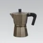 Гейзерна кавоварка алюмінієва 300 мл Maestro MR-1666-6 Brown