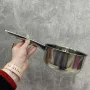 Ківш із нержавіючої сталі без кришки 18 см. 1 л Kamille KM-4354
