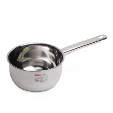 Ковш из нержавеющей стали без крышки 18 см. 1 л Kamille KM-4354