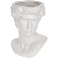 Інтер'єрна ваза Grexio White Ceramic BonaDi DP186270