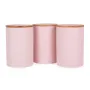 Банки Ornament Pink 3шт 500 мл AL186530 Lefard