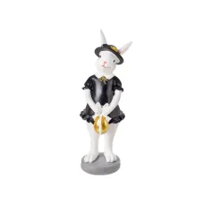 Статуэтка Lefard Пасхальная Крольчиха в черном 7х7х21 см Белый (AL186550) Статуэтка Lefard Пасхальная Крольчиха в черном 7х7х21 см Белый (AL186550)