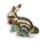 Статуетка Crystocraft Кролик Кришталеве серце зі стразами Swarovski 6х6 см Gold (AL186563)