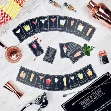 Набір карток з рецептами Olin&Olin для приготування коктейлів 40 шт (Cards-0140) Набір карток з рецептами Olin&Olin для приготування коктейлів 40 шт (Cards-0140)