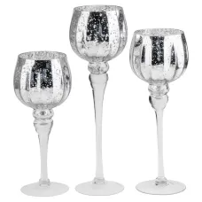 Подсвечники Unicorn Studio Silver Litti 3 шт Серебристый (AL218325) Подсвечники Unicorn Studio Silver Litti 3 шт Серебристый (AL218325)