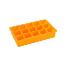 Силиконовая форма для льда CUMENSS AI-807 Cube 15 190 мм Оранжевый (5663-18915)