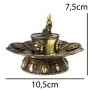 Подставка для благовоний Символы счастья HandiCraft Медь Чеканка 10 х 7.5 см (22294)