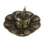 Подставка для благовоний Символы счастья HandiCraft Медь Чеканка 10 х 7.5 см (22294)
