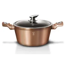 Каструля Berlinger Haus Rosegold Collection 6100 мл BH-1516N Каструля Berlinger Haus Rosegold Collection 6100 мл BH-1516N