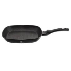 Сковорода гриль Berlinger Haus Black Silver Collection 28х28 см Чорний BH-1846