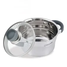 Кастрюля с крышкой 2,4 л Maestro MR-3507-18 Кастрюля с крышкой 2,4 л Maestro MR-3507-18